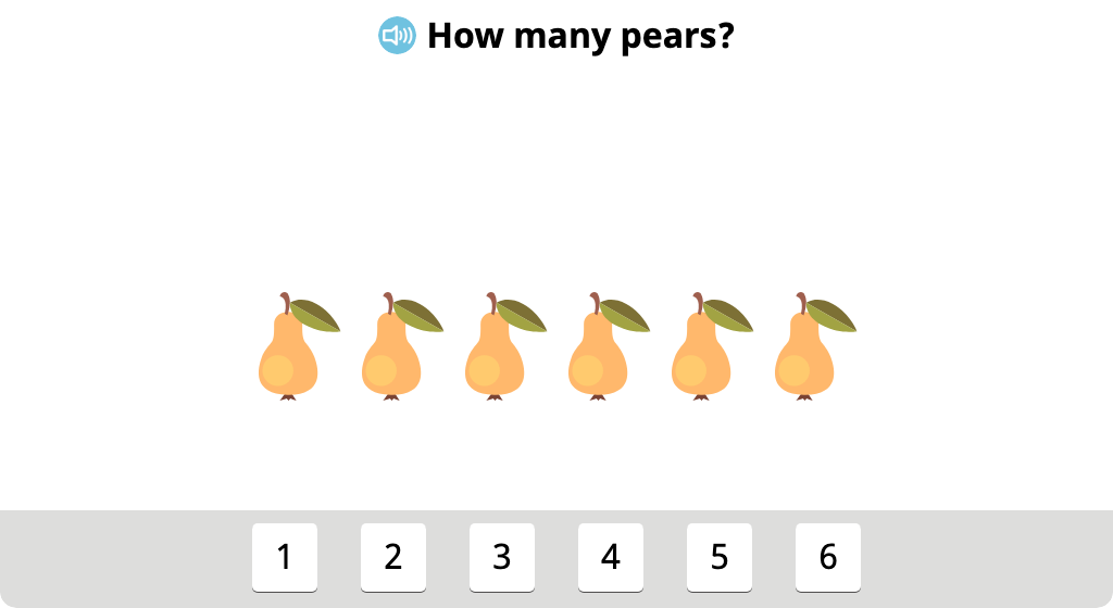 Recognize that one more than 6 is 7