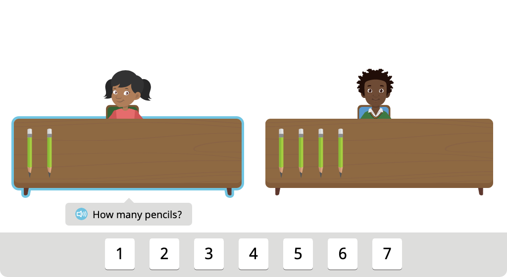 Combine and split groups of 6 identical objects and determine totals
