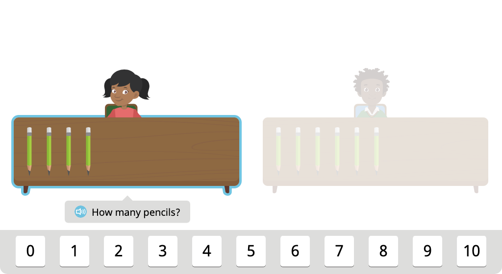 Combine and split groups of 10 identical objects and determine totals
