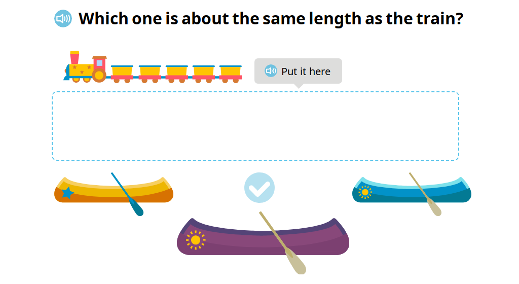 Identify an object that is about the same length or height as a given object