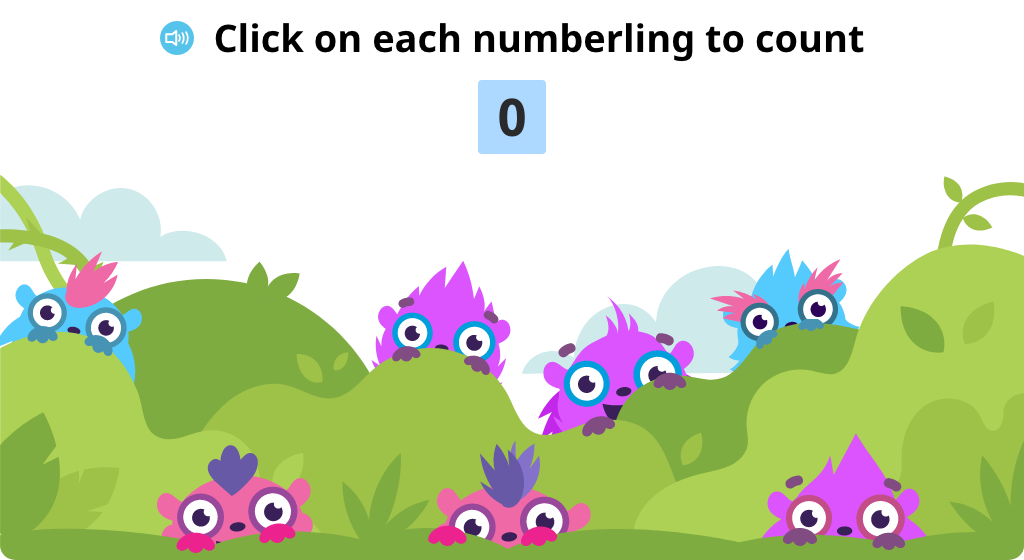 Tap objects to count the total to 7
