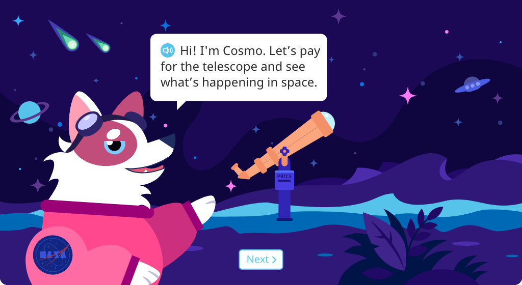 Review addition facts with a sum of 10