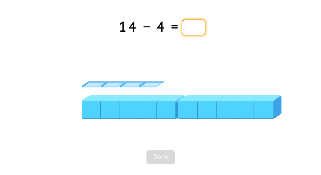 Solve +/- equations that include the number 10 (Part 1)
