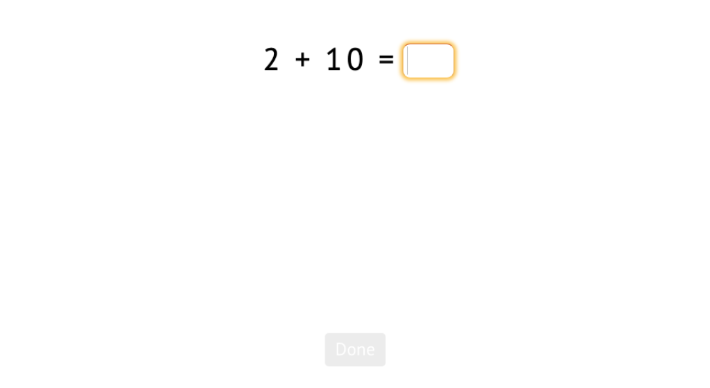 Solve +/- equations that include the number 10 (Part 2)