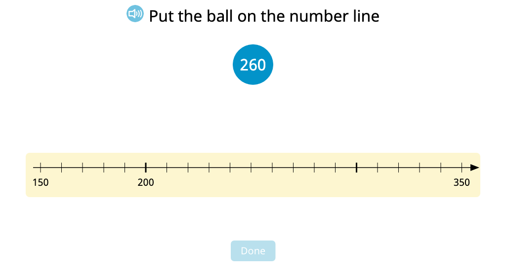Add up to the next hundred with and without using a number line model