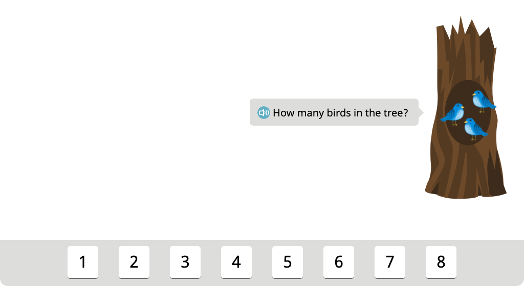 Identify sets of 0 among sets of scattered objects