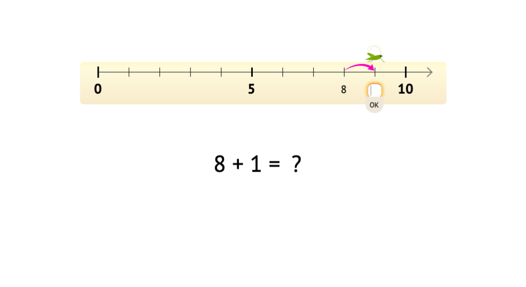 Solve +1 and -1 equations based on a number line model