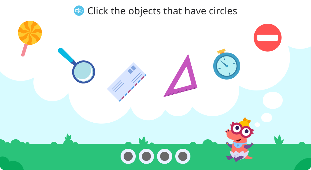 Identify real world objects composed of 2D shapes
