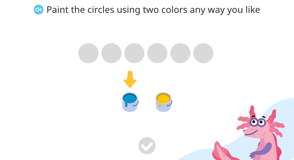 Write addition sentences based on a model and see that different combinations of addends can result in the same sum