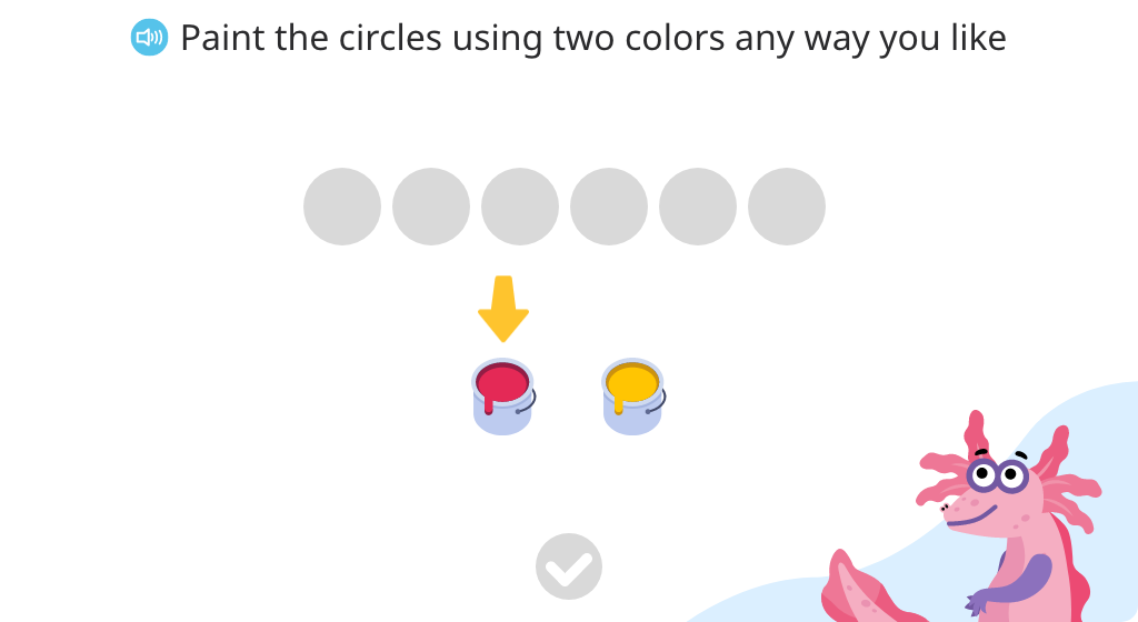 Write addition sentences based on a model and see that different combinations of addends can result in the same sum