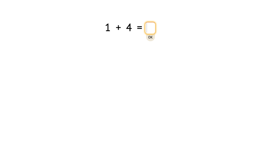 Solve +/- equations within 5