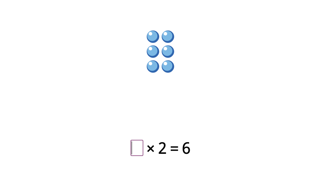 Solve a missing factor multiplication equation based on a model