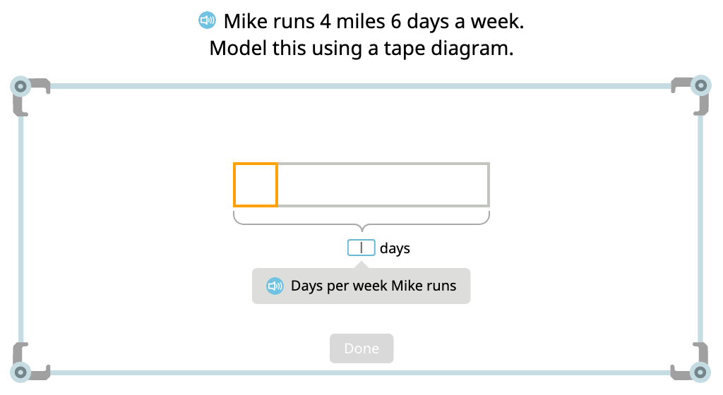 Solve word problems using tape diagrams and multiplication equations