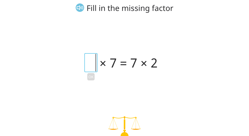 Solve equations that illustrate the commutative property