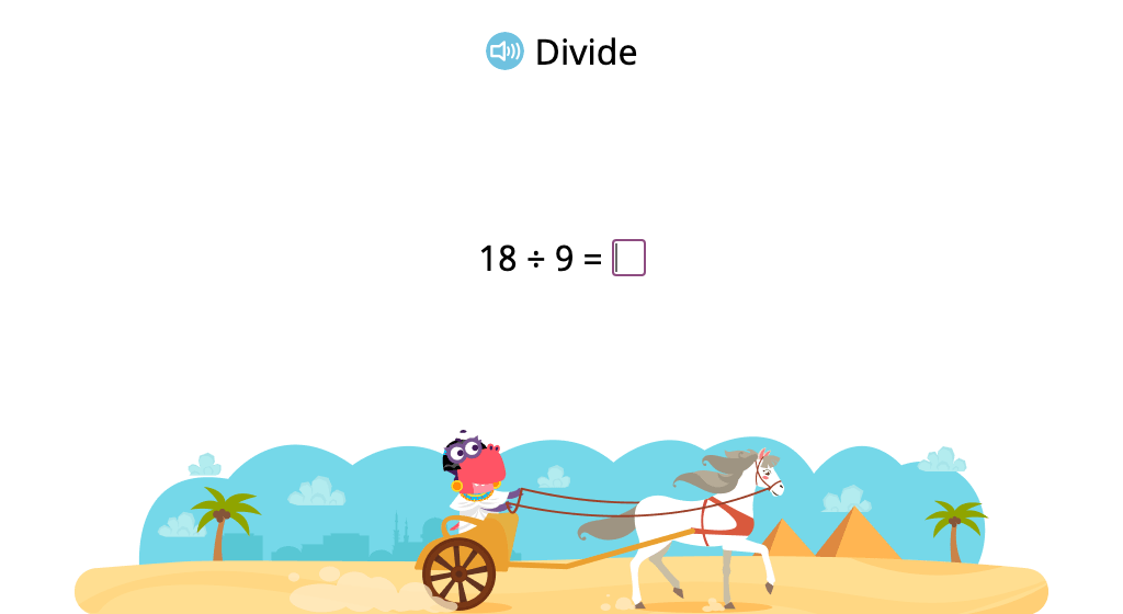 Solve division problems with a divisor of 9 (Level 1)