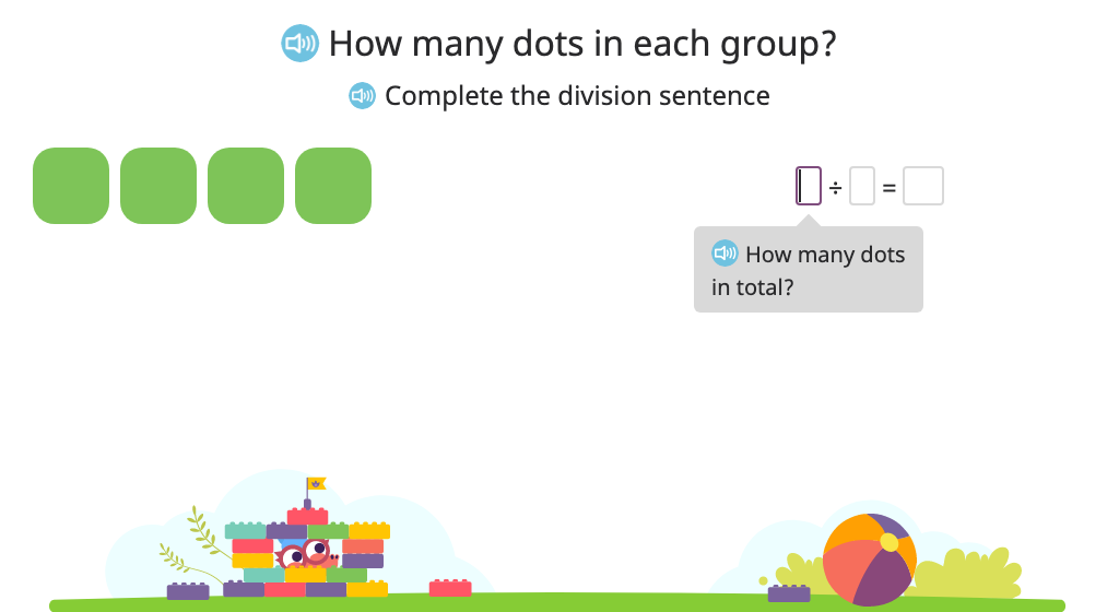 Solve division problems that use 0 as a dividend (including 0 / n)