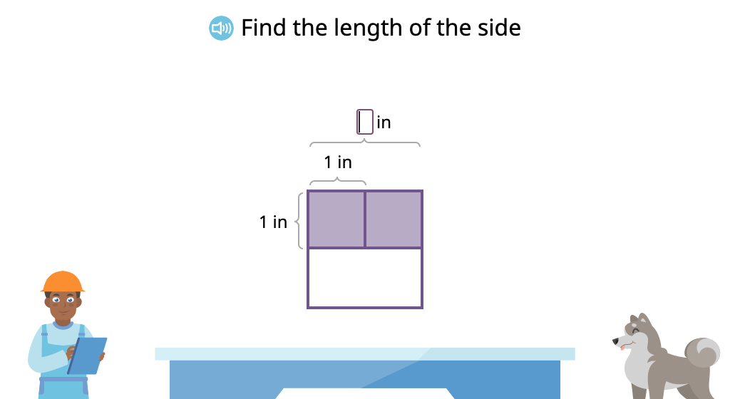 Determine area by skip counting tiles in each row