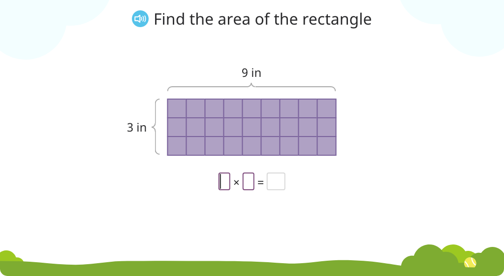 Multiply to find area by splitting a rectangle into smaller parts