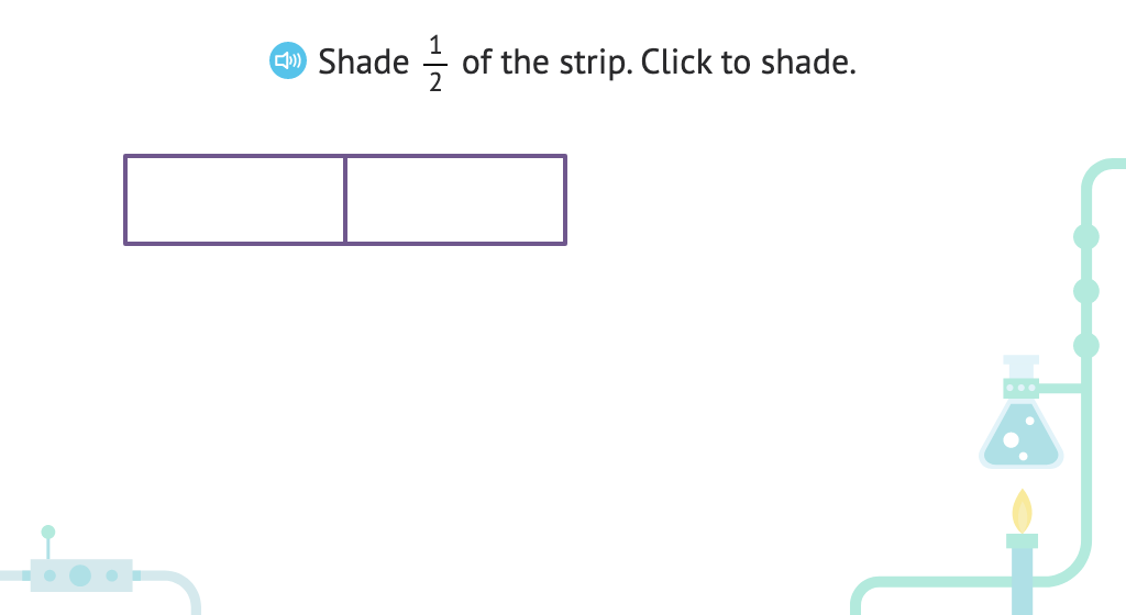 Create, label, identify, and compare equivalent fractions