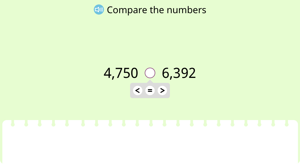 Complete inequalities comparing multi-digit numbers