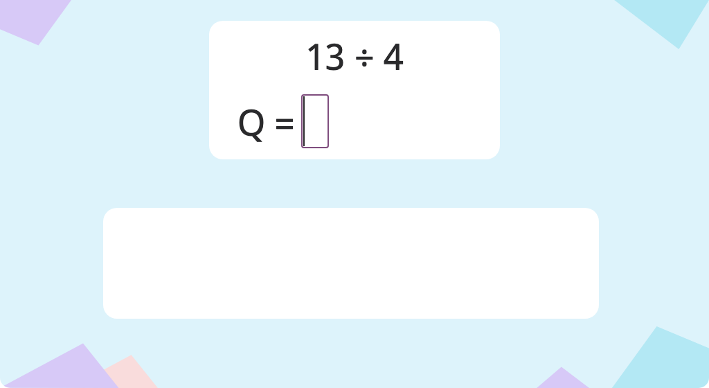 Use long division to determine whether a given number is a multiple of another given number