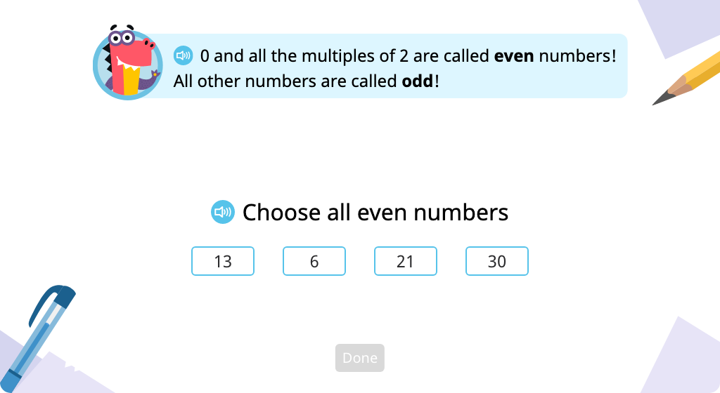 Determine whether a given number is even or odd