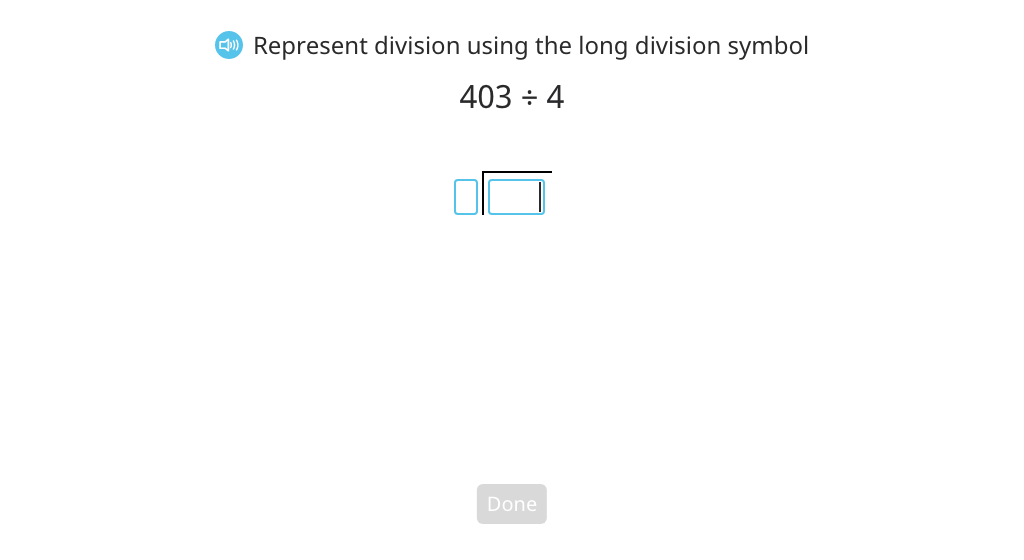 Divide across a zero using long division and a disk model (with regrouping and a remainder) (Part 2)