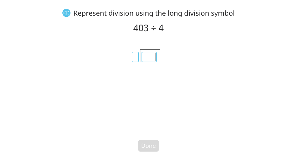 Divide across a zero using long division and a disk model (with regrouping and a remainder) (Part 2)