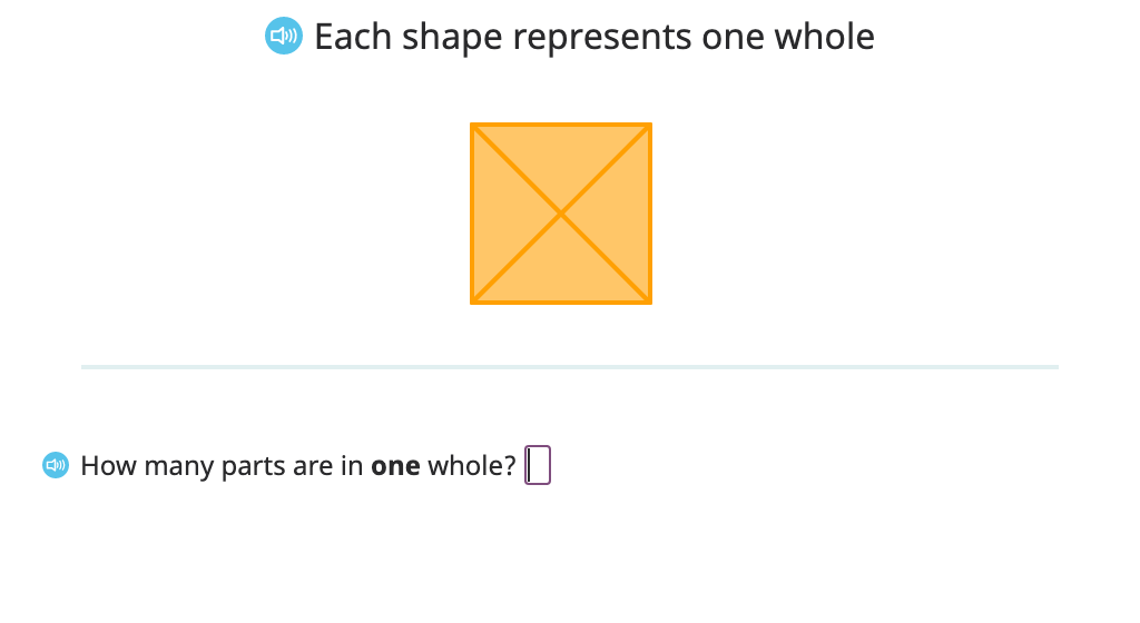 Label a shaded figure using fraction notation and shade a given fraction of a figure (fractions greater than 1)