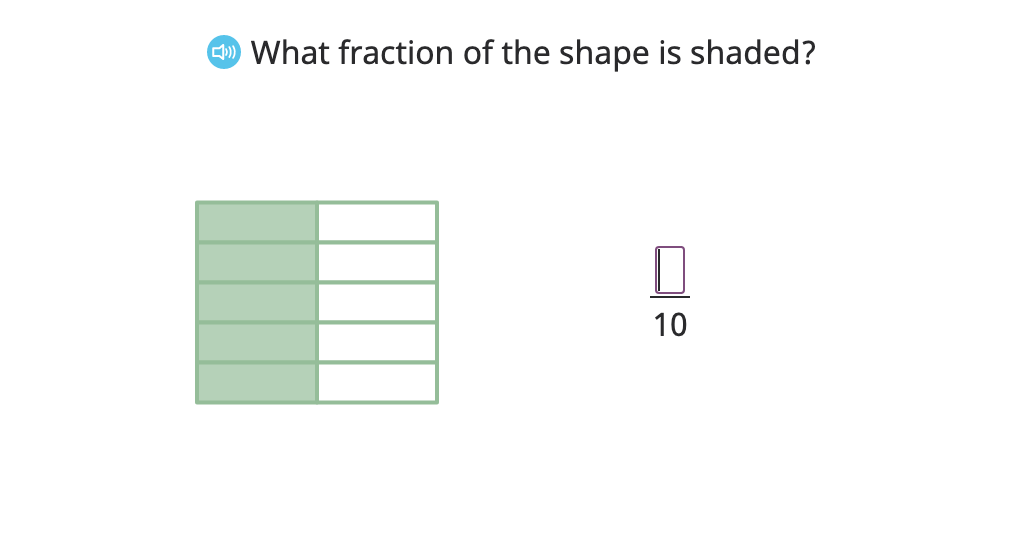 Divide to find equivalent fractions based on a model