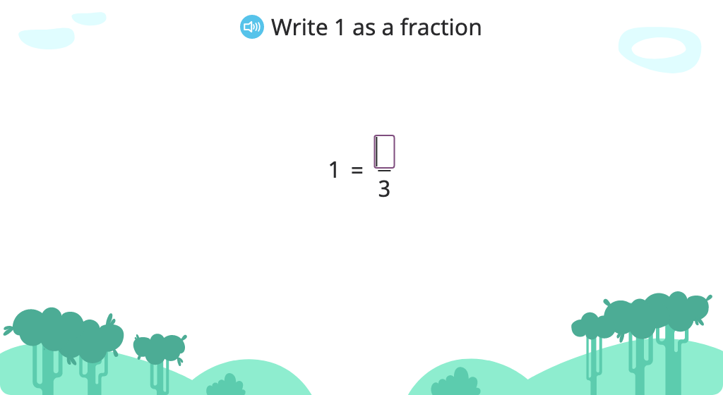 Add fractions with a common denominator and convert the sum to a mixed number (Level 1)