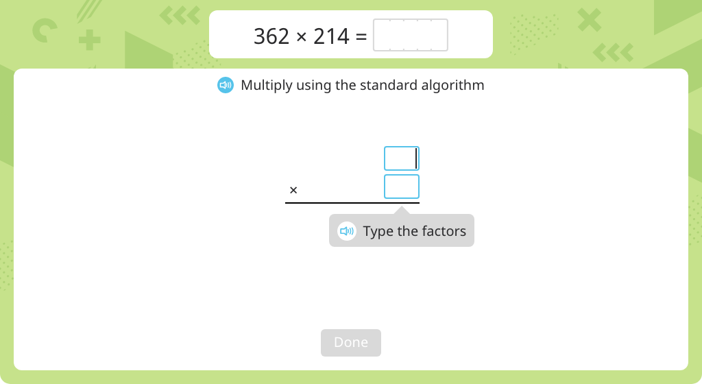 Multiply using the standard algorithm (3-digit by 3-digit) (Part 1)