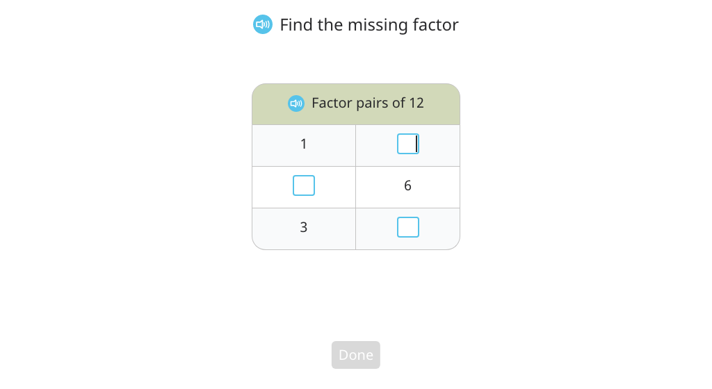 Identify common factors of two given numbers