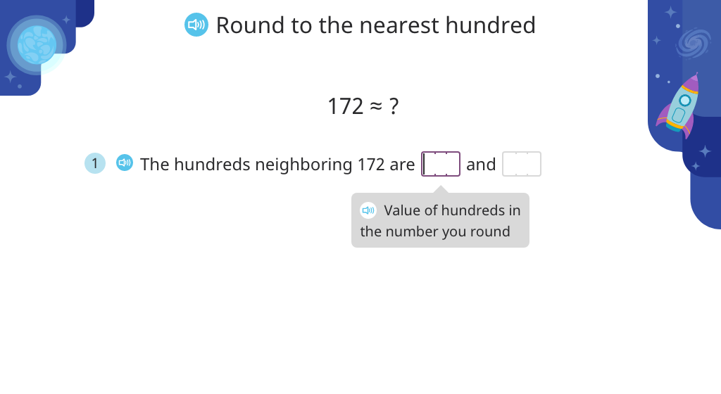 Determine the nearest hundred to a given number