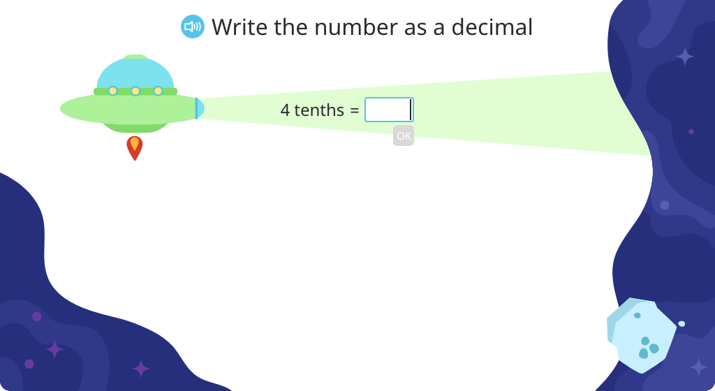 Rename a number in unit form as a decimal number