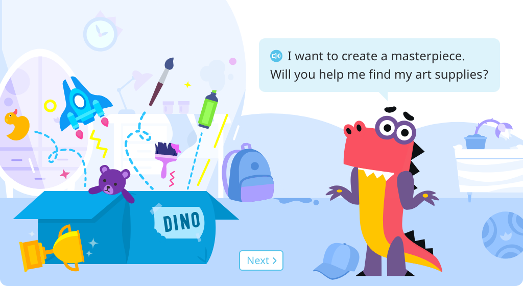 Identify the longer or shorter of two objects and align objects to compare length