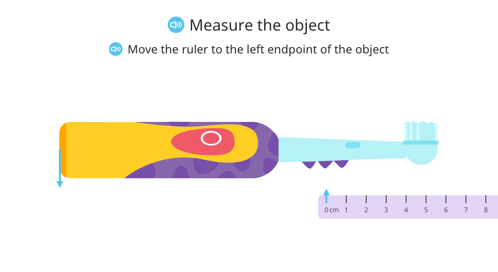Measure objects that exceed the length of the ruler