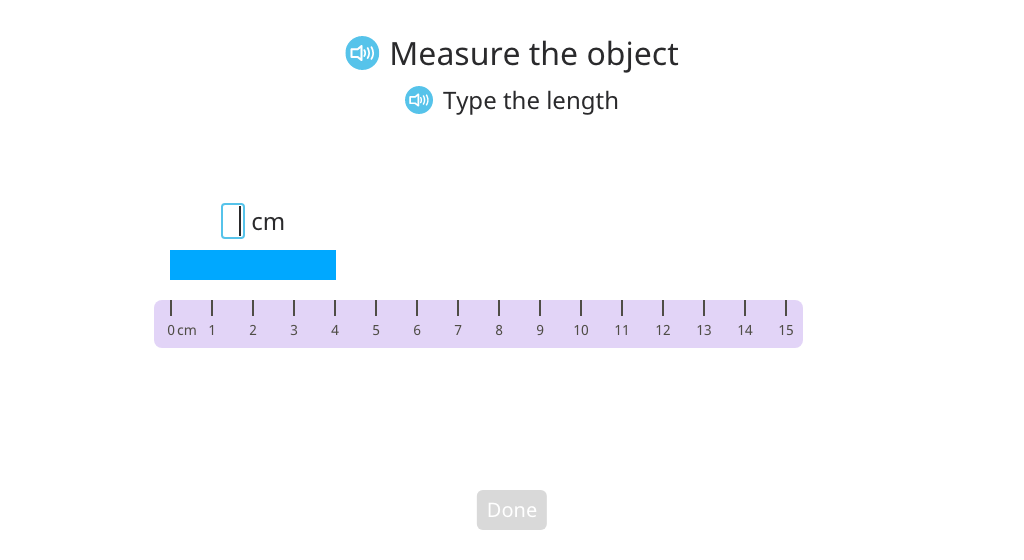 Add or subtract lengths of measured objects