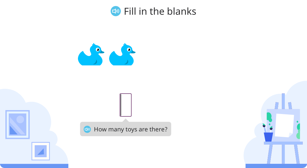 Solve addition equations to 5 based on a model