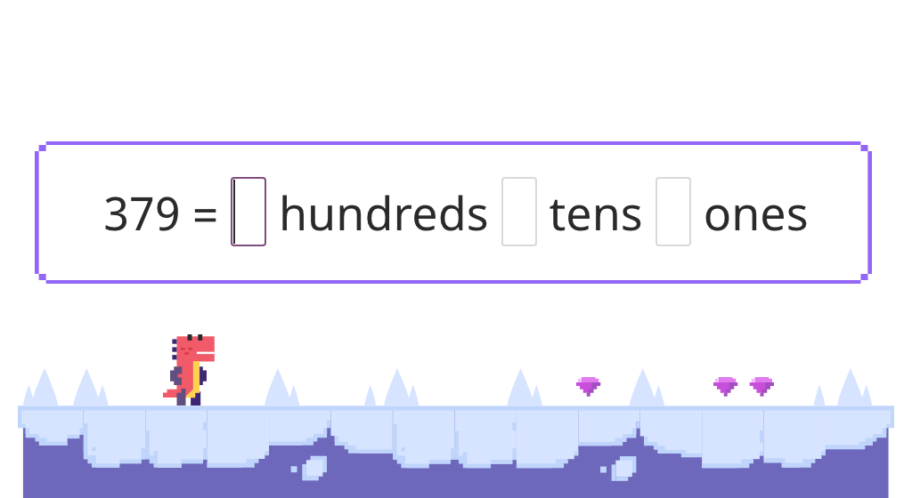 Convert between 3-digit numbers and unit form