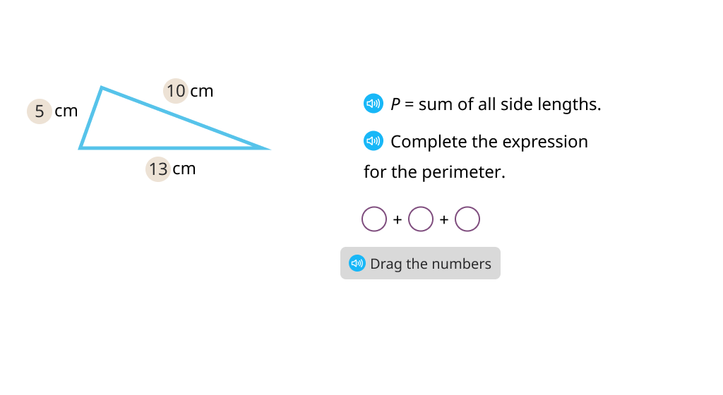 Identify the perimeter of a polygon