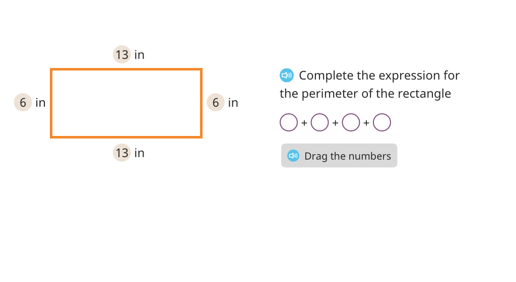 Find the perimeter of a rectangle