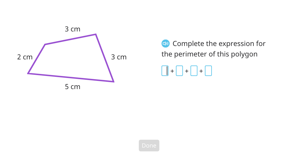 Find the perimeter of a polygon