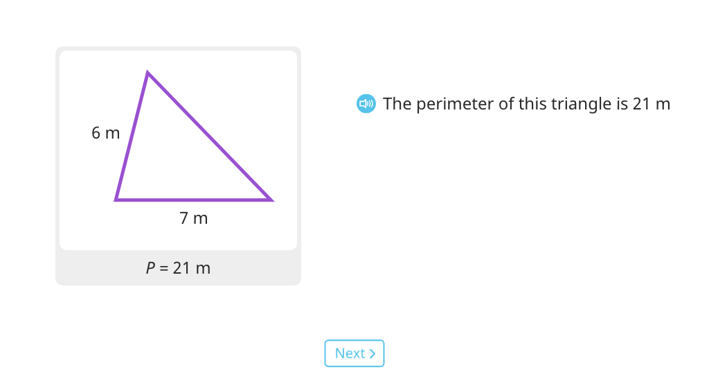 Find the length of an unknown side of a triangle