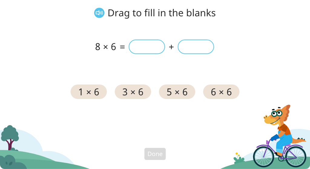 Use the distributive property of multiplication to solve equations (Level 2)