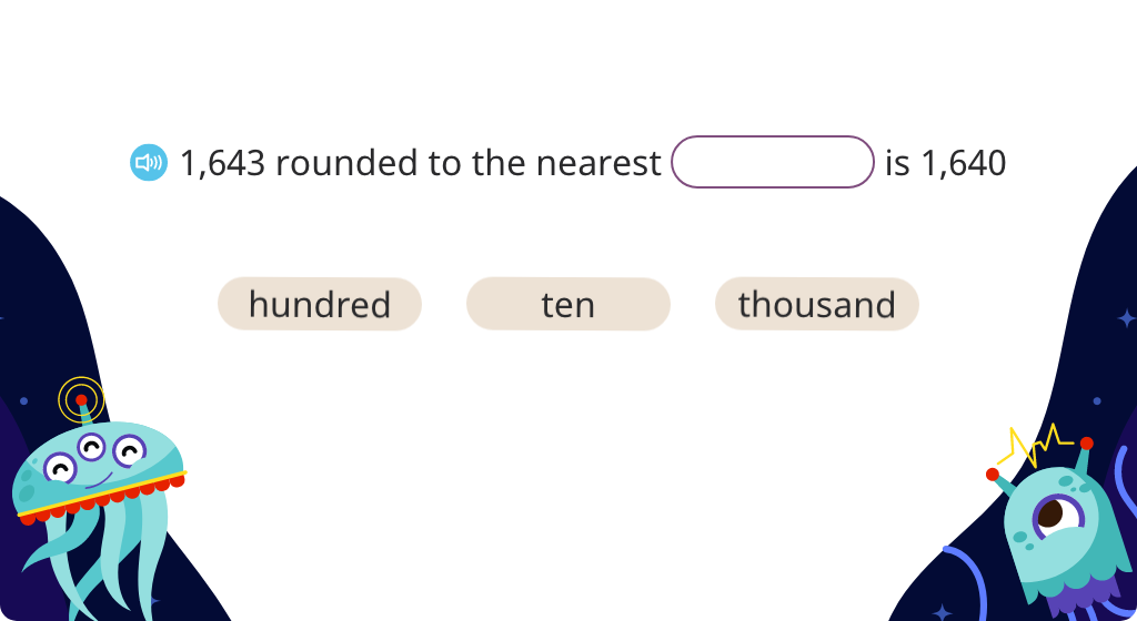 Determine the place to which a number was rounded