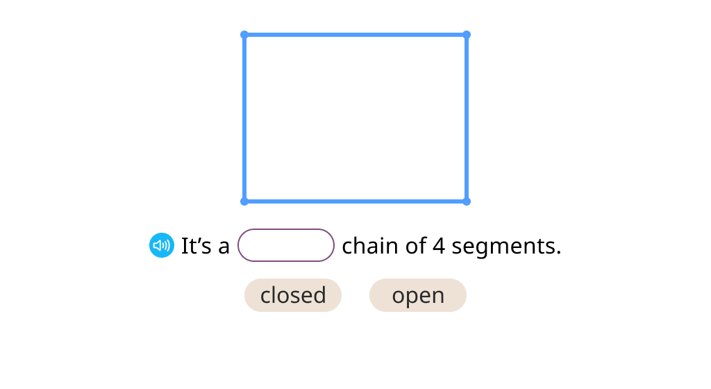 Identify the number of segments and angles in a rectangle