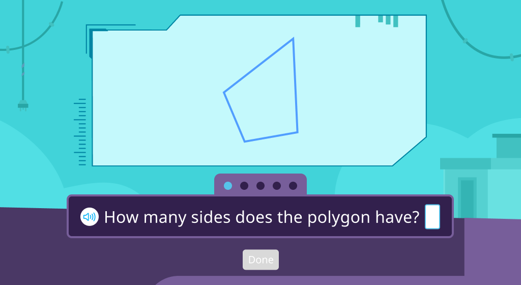 Determine the number of sides or angles of a given polygon (Level 2)