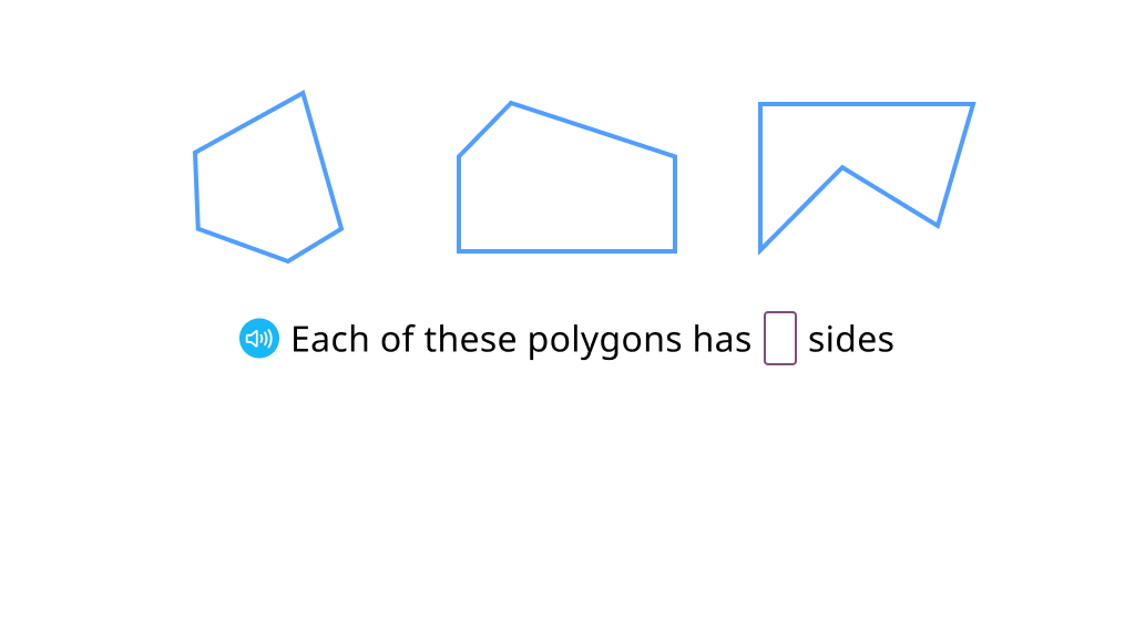 Identify pentagons