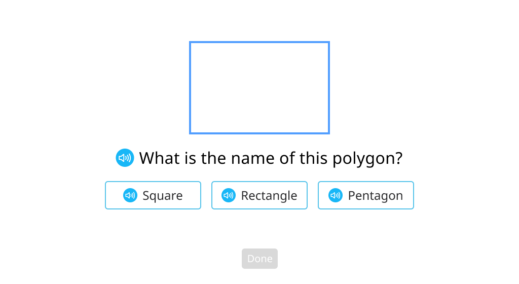 Find opposite sides of a rectangle and their length